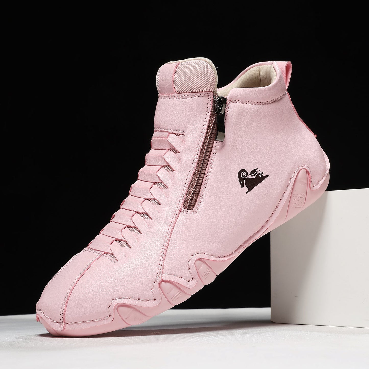 Womens Hand-stitched Flat Pumps Casual Shoes