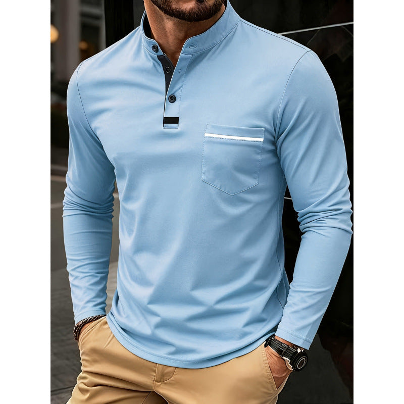Mens Lightweight Comfortable Casual Polo Shirt