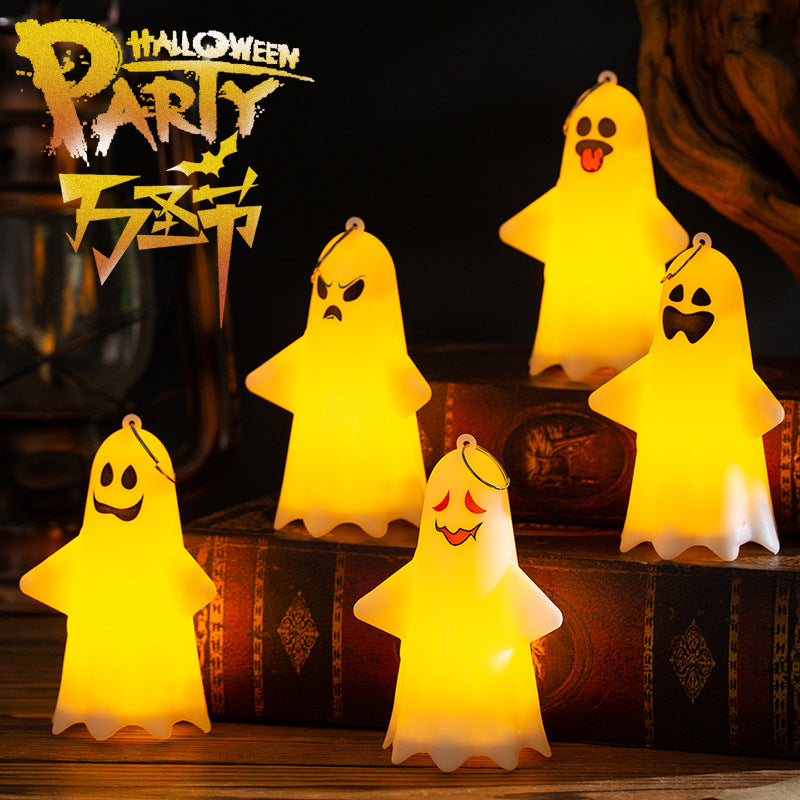 Halloween Decorative Ornaments Portable Pumpkin Lanterns Halloween Troublemaker Halloween Ghost Hanging Party Props