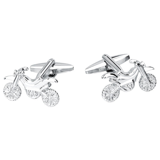Motorcycle Style Glossy Men's Cuff Nails