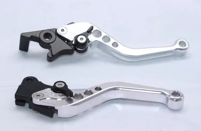 Adjustable Motorcycle Brake & Clutch Levers – CNC Aluminum Handlebar Levers (Pair)