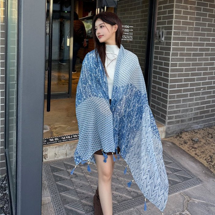Multifunctional Neck Scarf For Air-Conditioned Rooms