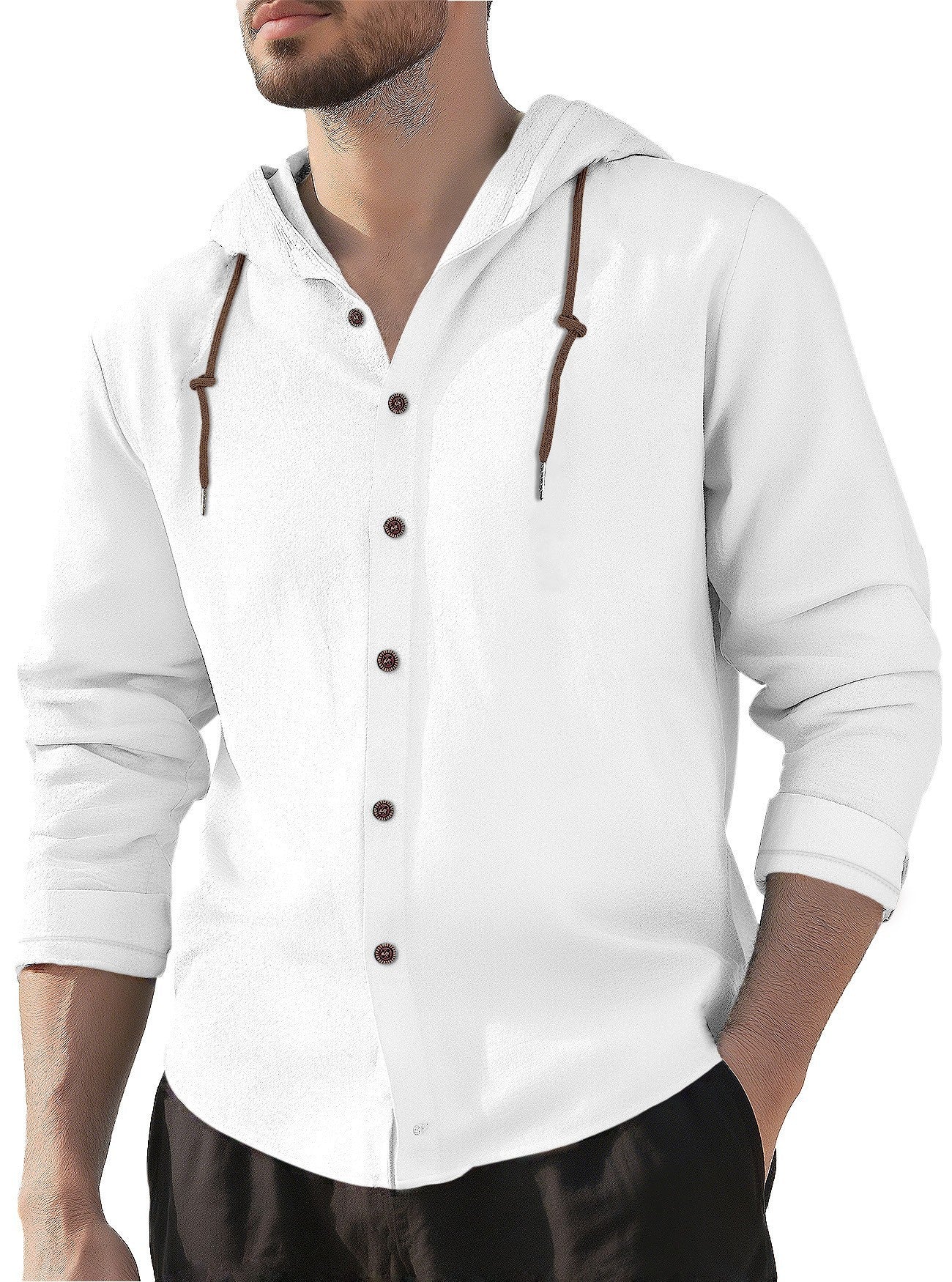 Casual Relaxed-fit Breathable Quick-drying Long-sleeve Shirt