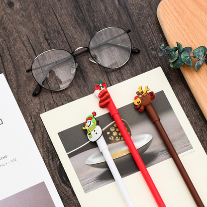 Cute Cartoon Gel Pen - Christmas Stationery