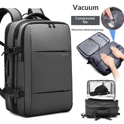 Mens Backpack Vacuum Compression Backpack