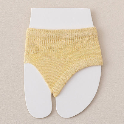 Womens Half-sock Forefoot Non-slip Invisible Flip-flops
