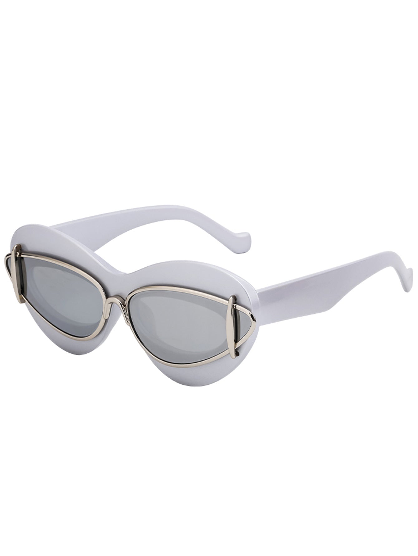 New European And American Fashion Cat-Eye Sunglasses For Women Driving Internet Celebrity Same Style Y2K Small Frame Sunglasses Trendy Sunglas