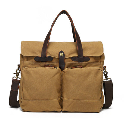 Portable Briefcase Men's One-shoulder Crossbody Outdoor Travel