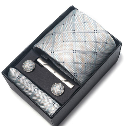 Direct-supply Mens Polyester Yarn-dyed Jacquard Formal Tie