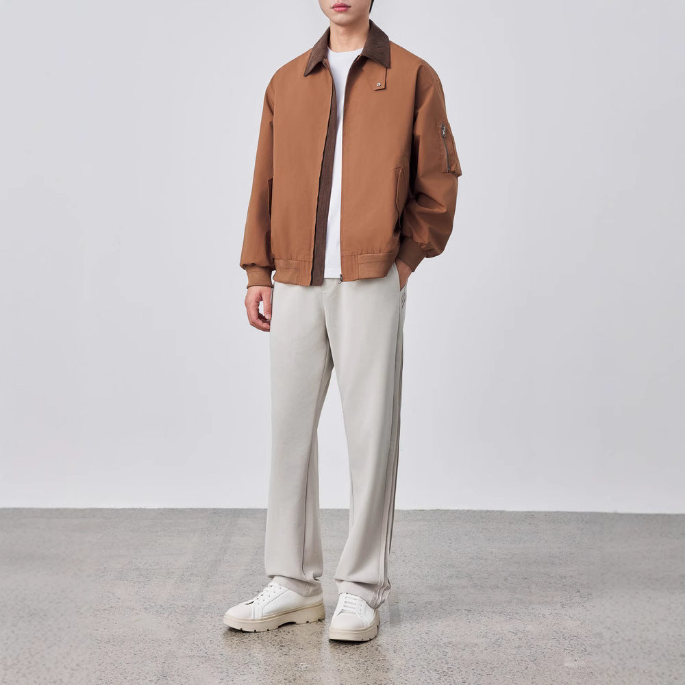 Mens TeflonRepellent Lapel Jacket