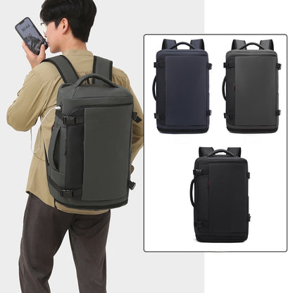 Large-Capacity USB Charging Multifunctional Backpack