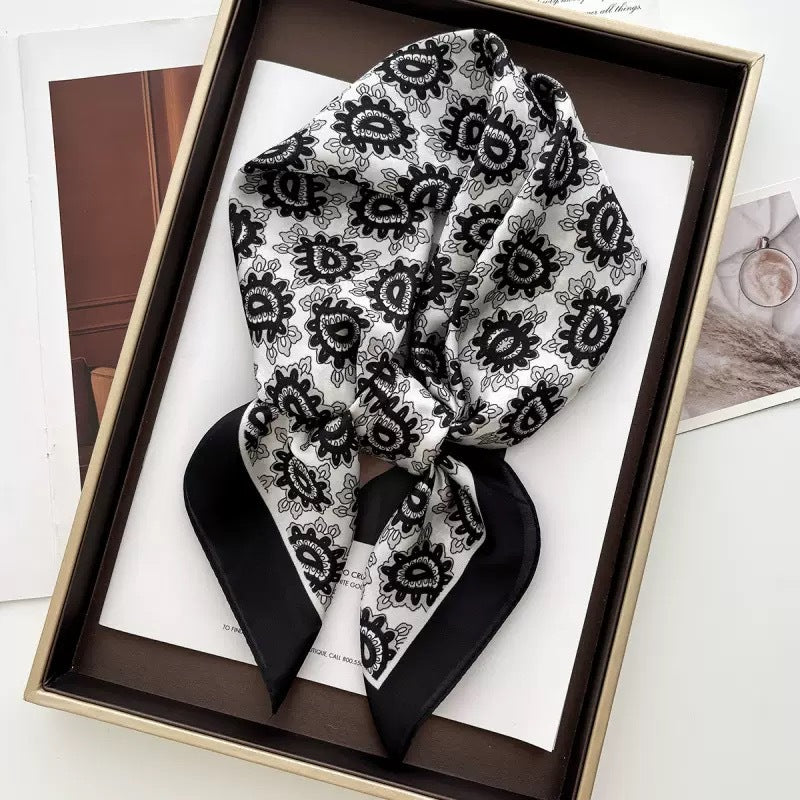 High-end Headscarf Versatile Neck Scarf Hairband Accessory