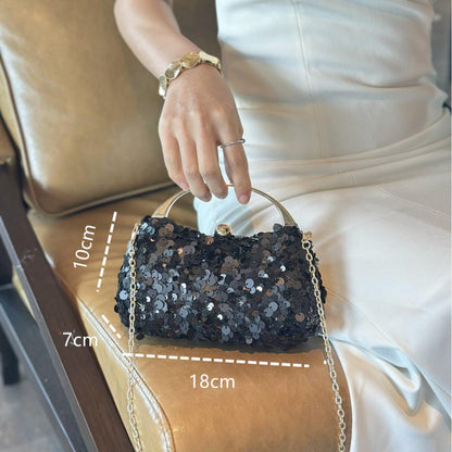 Goddess Sequins Glitter Handbag Chain