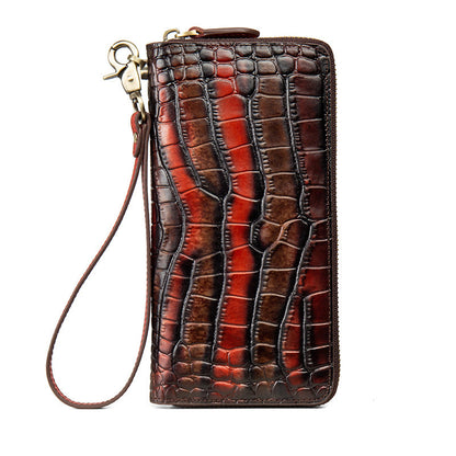 New Genuine Leather Large-capacity Long Wallet