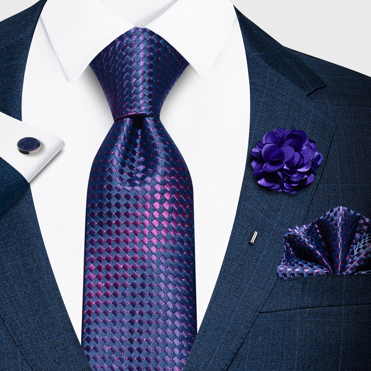 Tencel Jacquard Business Formal Necktie