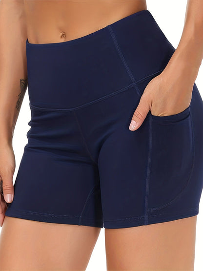 Cross-Border European And American New Popular Yoga Pants High-Waisted Butt-Lifting Leggings Running Sports Outdoor Fitness Shorts For Women