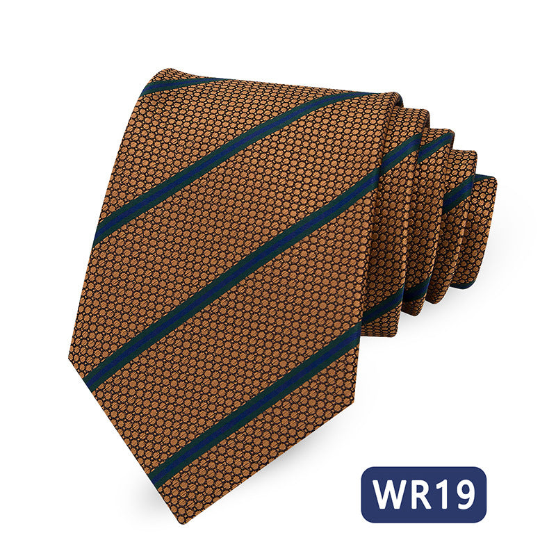 Men's Fashionable Casual Business Formal Striped Tie