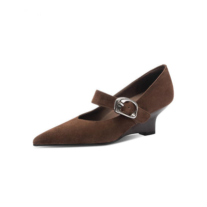 One-pointed Single-shoe High-heeled Woman
