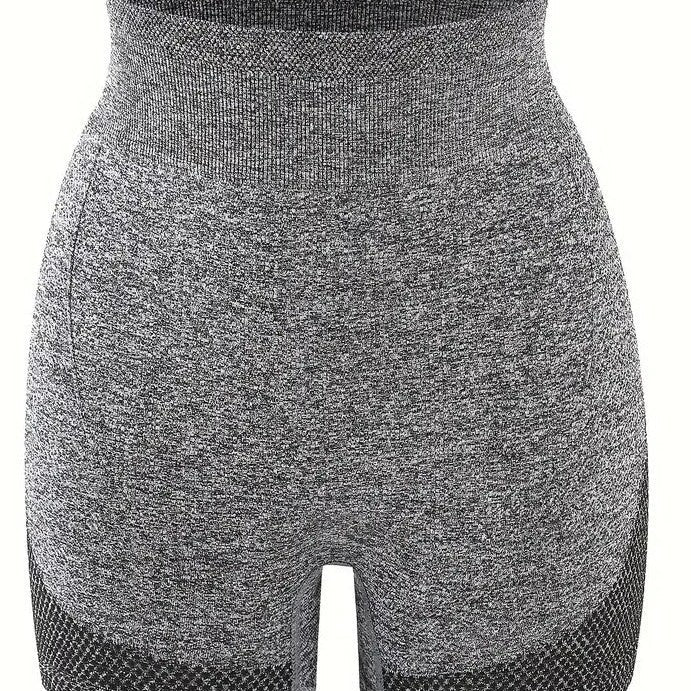 High-Waisted Quick-Drying Seamless Sports Yoga Shorts