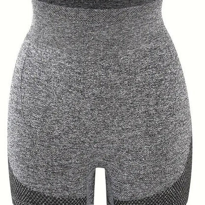 High-Waisted Quick-Drying Seamless Sports Yoga Shorts
