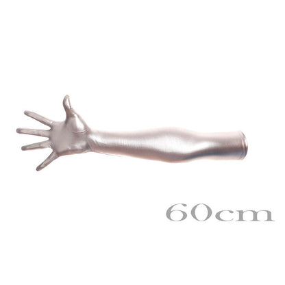 High-gloss Gold Foil Stamping And Elbow-length Costume Gloves
