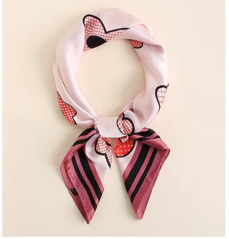 High-end Headscarf Versatile Neck Scarf Hairband Accessory
