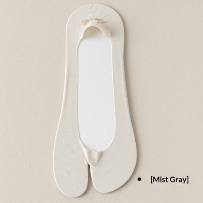 Two-toe Socks Low-cut Invisible Sweat-absorbing And Deodorant