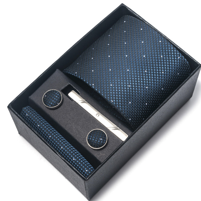 Direct-supply Mens Polyester Yarn-dyed Jacquard Formal Tie