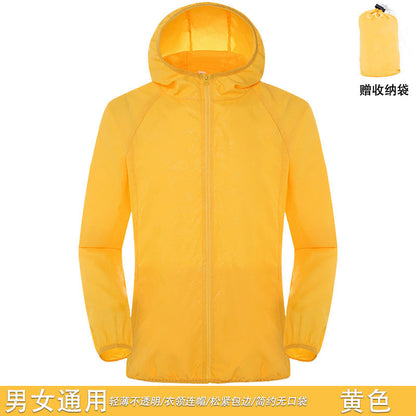 New Sun Protection Clothing Couple Outdoor Skin Clothing Women's UV Protection Sports Skin Windbreaker Sun Protection Clothes Men