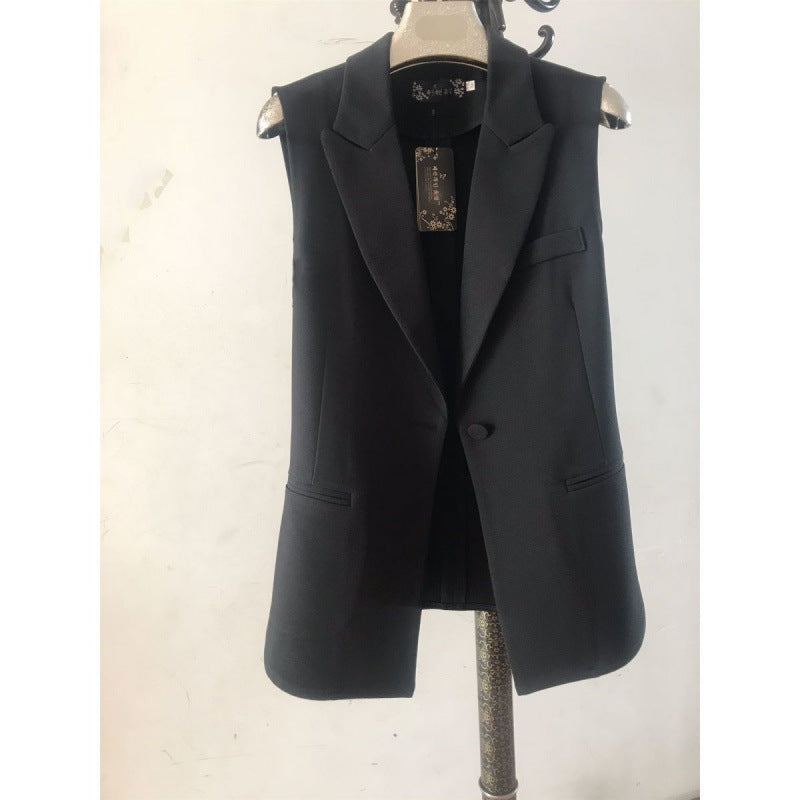 Korean-style Suit Vest Jacket For Women