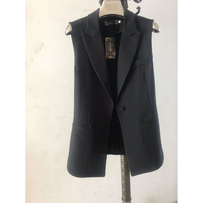 Korean-style Suit Vest Jacket For Women