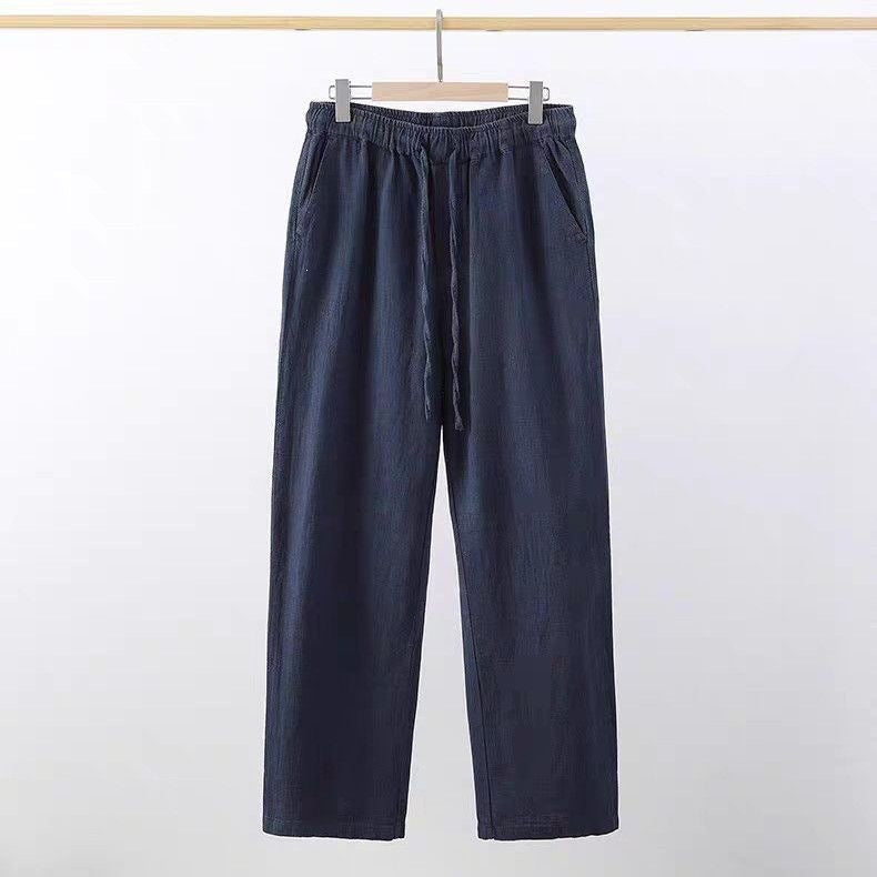 Mens Lightweight, Breathable Linen Pants