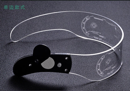 Amazon Led Light Luminous Glasses Trendy Future Technology Sense Douyin Same Style Bar Disco Rechargeable Glasses