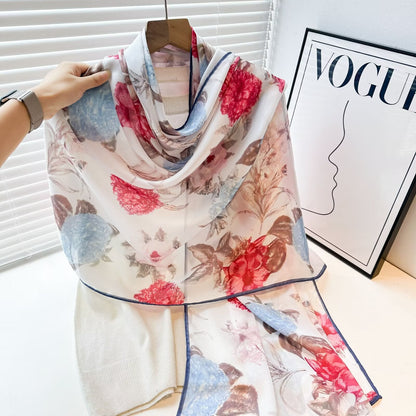 Silk Sun-protection Versatile Beach Scarf