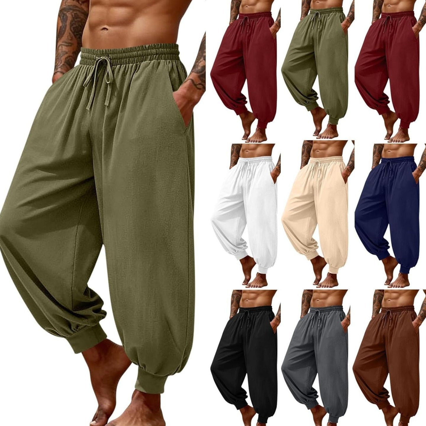 Breathable Casual Versatile Mens Pants
