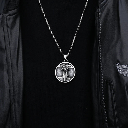 New Stainless Steel Letter Necklace