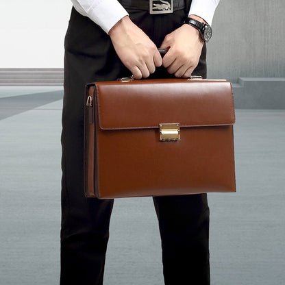 Password-locked High-capacity Portable Business Briefcase