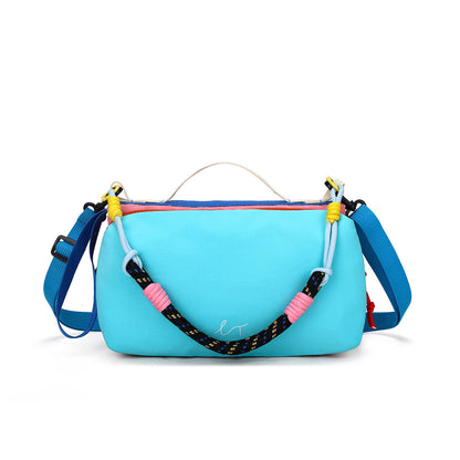 Contrast-color Portable Handbag For Carrying Your Phone When Youre Out
