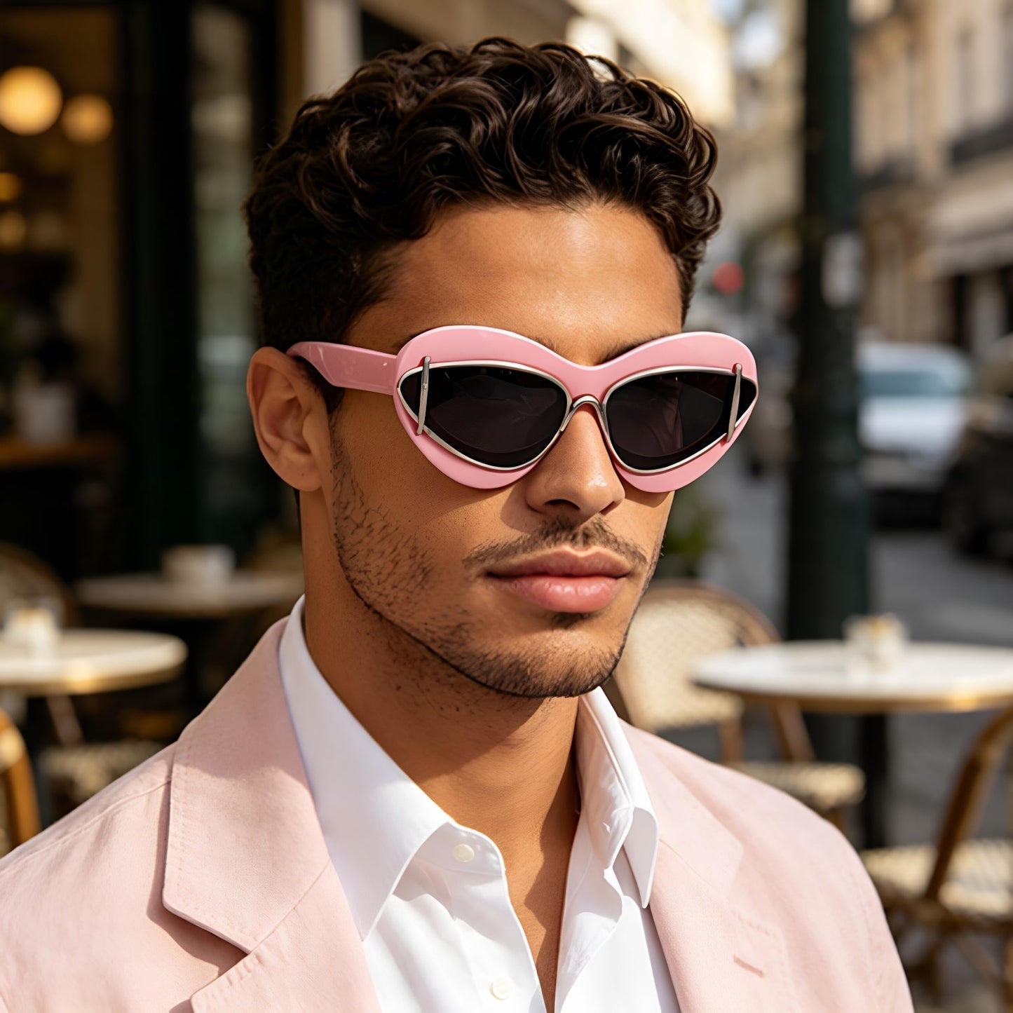 New European And American Fashion Cat-Eye Sunglasses For Women Driving Internet Celebrity Same Style Y2K Small Frame Sunglasses Trendy Sunglas