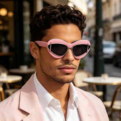 New European And American Fashion Cat-Eye Sunglasses For Women Driving Internet Celebrity Same Style Y2K Small Frame Sunglasses Trendy Sunglas