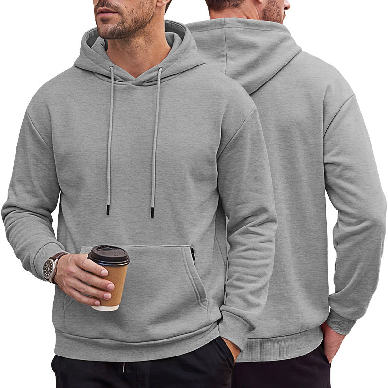 Drawstring Hoodie Sports And Outdoor Sweatshirt