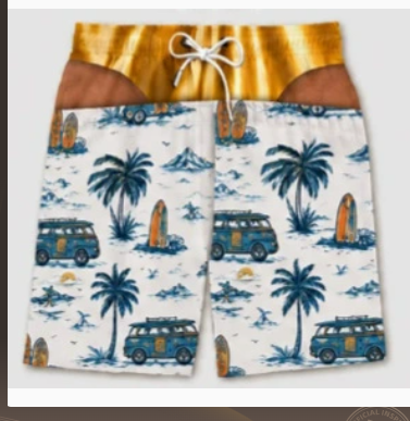 Loose-fitting Beach Pants Casual Vacation Shorts