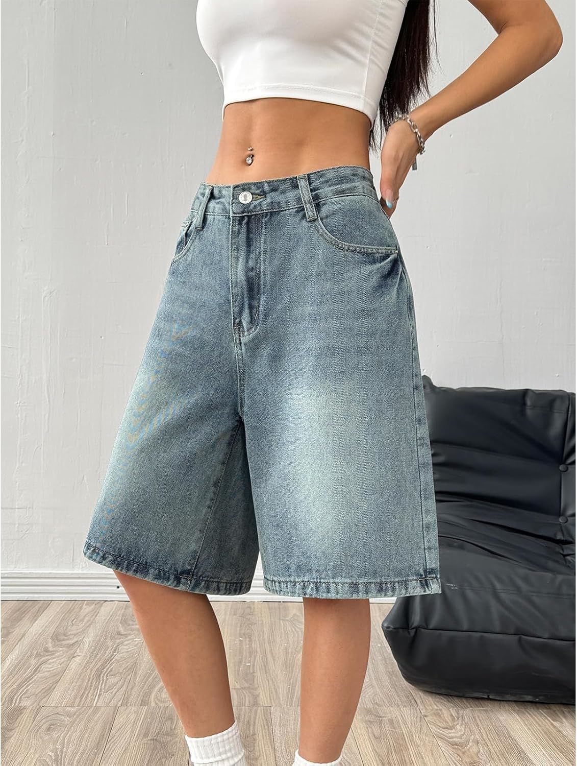 Slimming Trendy Versatile And Personality Shorts