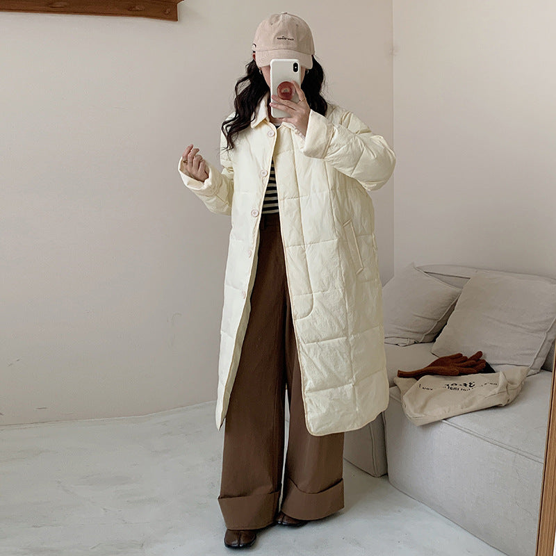 Slim-fit Padded Fashionable Womens Coat