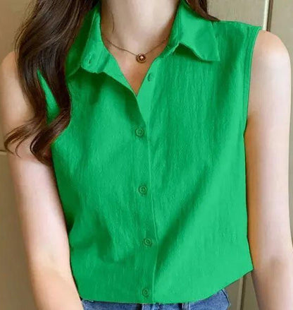 Womens Loose Western-style Bottoming Vest Top