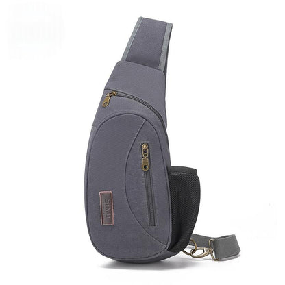 Mens Trendy Korean-style Crossbody Retro Casual Sports Shoulder Bag For Men