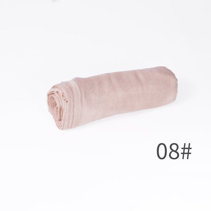 Modal Breathable Scarf Womens Solid Color