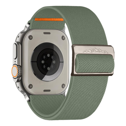 Double-sided Twill Nylon Apple Watch Strap