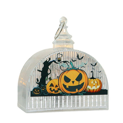 Halloween Pumpkin Light Children's Portable Halloween Halloween Decoration Ornaments Luminous Props Party Ornaments