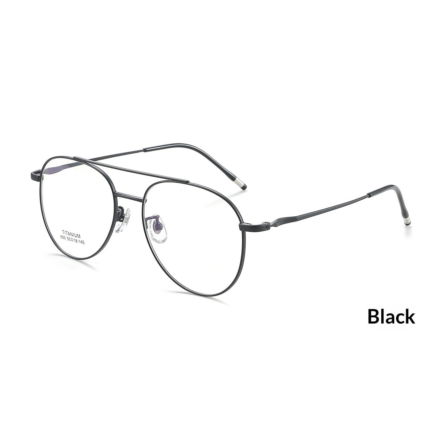 Retro Titanium-frame Fashion Glasses